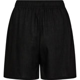 Tara hør shorts / 100228 - Black - DEPECHE