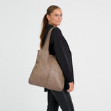 Tidløs shopper / 16730 - Dark Taupe - DEPECHE