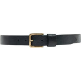 DEPECHE Tidsløs bælte i skindkvalitet Belt 101  Dark blue