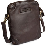 DEPECHE Warsaw Mobiltaske Mobilebag 161 Dark brown