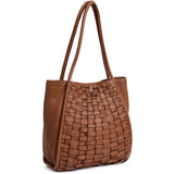 Warsaw shopper taske / 16852 - Vintage cognac - DEPECHE