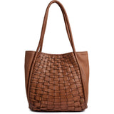 Warsaw shopper taske / 16852 - Vintage cognac - DEPECHE