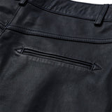 Zeli bootcut skindbukser / 51446 - Ocean - DEPECHE