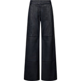 Zeli bootcut skindbukser / 51446 - Ocean - DEPECHE