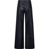 Zeli bootcut skindbukser / 51446 - Ocean - DEPECHE