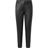 Depeche leather wear 7/8 dels chino skindbuks i lækker stretch kvalitet Pants 099 Black (Nero)