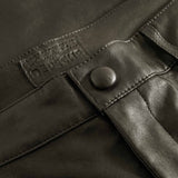 Depeche leather wear Amelia chino skindbuks i 7/8 dels længde Pants 038 Dusty taupe