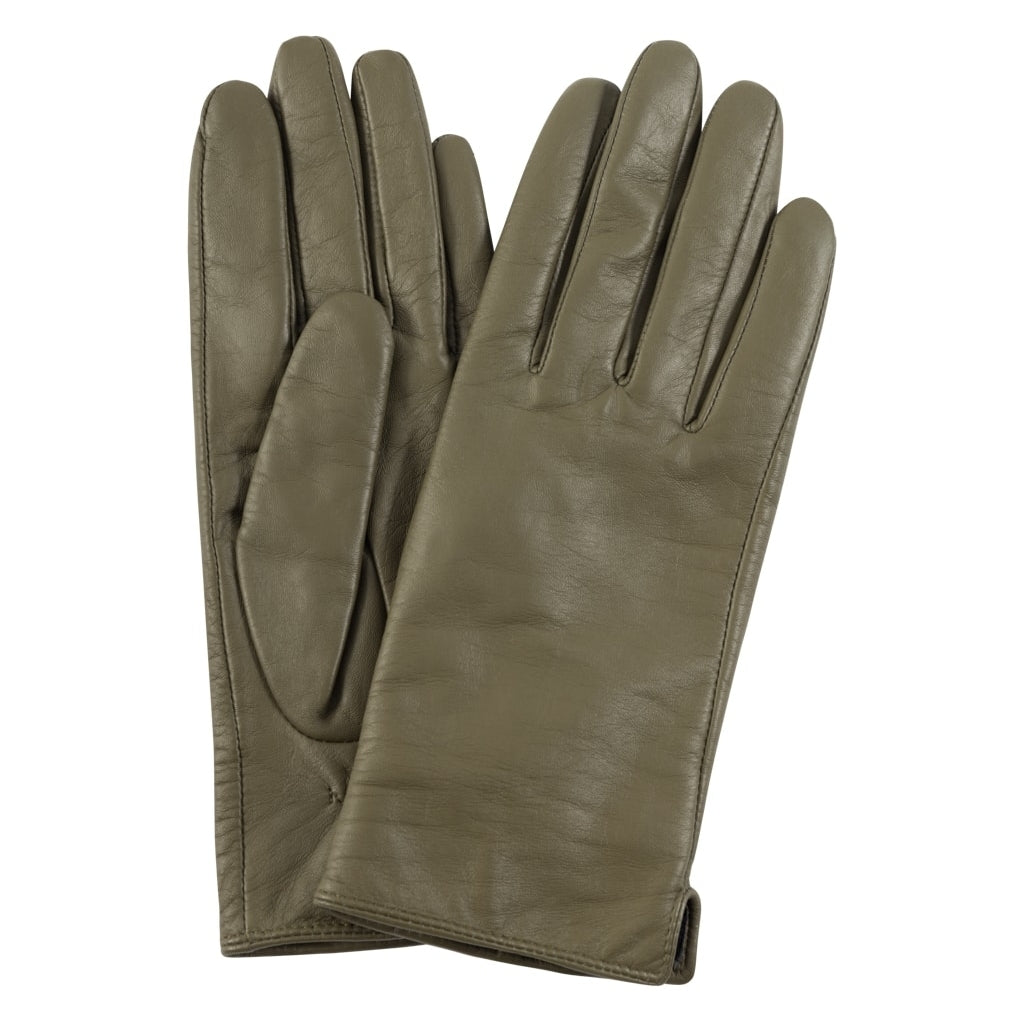 Vær opmærksom på udløb strukturelt Basic handsker i blødt skind / 14888 - Moss Green