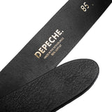 DEPECHE Bindebælte i en dejlig og blød kvalitet Belts 099 Black (Nero)