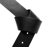 DEPECHE Bindebælte i en dejlig og blød kvalitet Belts 099 Black (Nero)