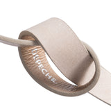 DEPECHE Bredt læderbælte i en dejlig og blød kvalitet Belts 191 Sand / Gold