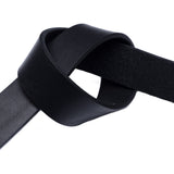 DEPECHE Bredt skindbælte med smukt bæltespænde Belts 190 Black / Gold