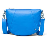 DEPECHE Crossbody taske i en lækker og blød skindkvalitet Cross over 209 French blue