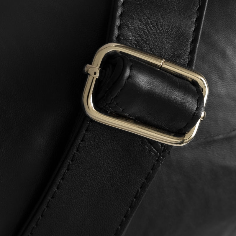 DEPECHE Crossover taske i kraftig og lækker læderkvalitet Cross over 097 Gold
