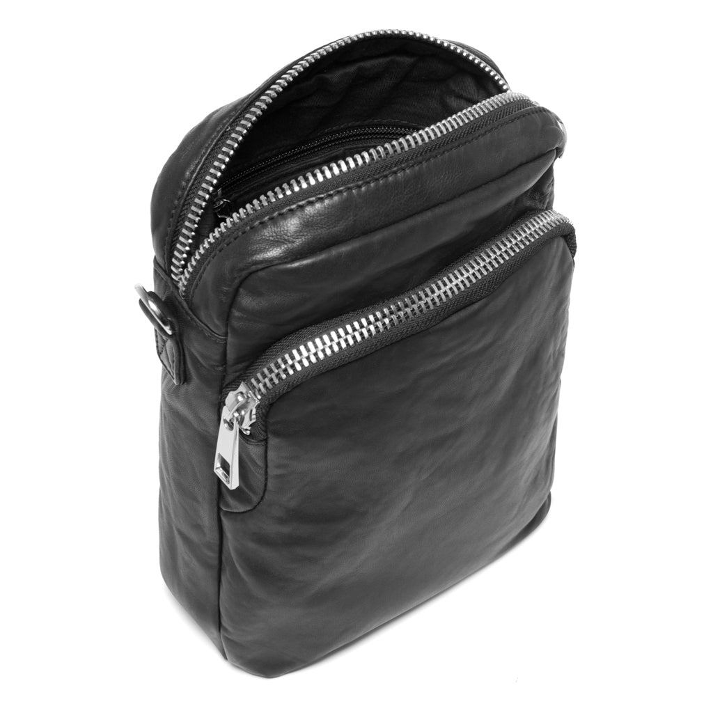 taske en læderkvalitet / 15092 - Black