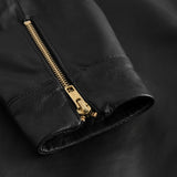 Depeche leather wear Cool biker skindjakke i en dejlig og blød kvalitet Jackets 099 Black (Nero)