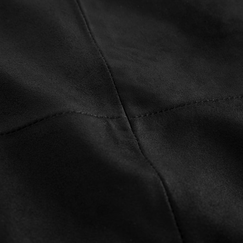 Depeche leather wear Lædertop i blød og lækker kvalitet Tops 099 Black (Nero)