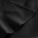 Depeche leather wear Løstsiddende læderkjole i blød kvalitet Dresses 099 Black (Nero)