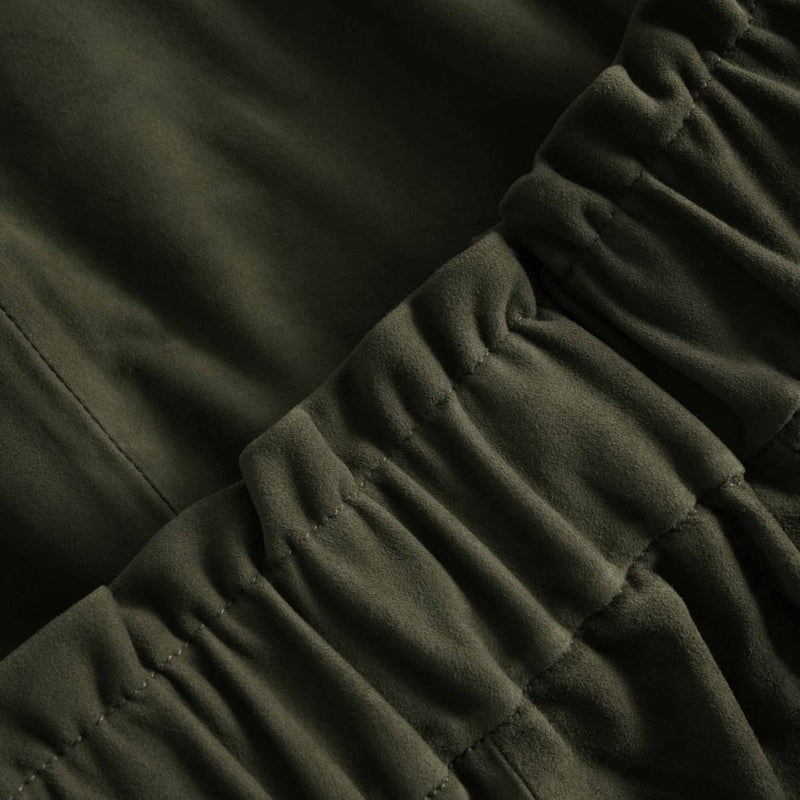 Depeche leather wear Midi ruskinds nederdel i blød kvalitet Skirts 122 Forest green