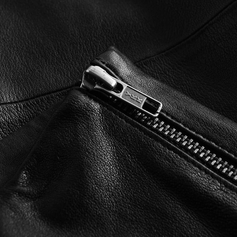 Depeche leather wear Musthave Aya HW skindleggings i blød og strækkvalitet Pants 099 Black (Nero)