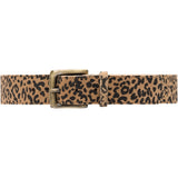 DEPECHE Ruskinds bælte dekoreret med leopard print Belts 082 Leopard