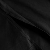 Depeche leather wear Smuk læderkjole med taljebælte Dresses 099 Black (Nero)