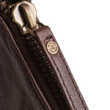 DEPECHE Lille pung i blødt og kraftigt skind Purse / Credit card holder 068 Winter brown