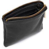 DEPECHE Lille pung i blødt skind Purse / Credit card holder 099 Black