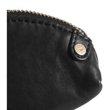 DEPECHE Lille rejse kosmetiktaske i blødt læder Accessories 099 Black