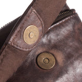 DEPECHE Powerfield Credit card holder Purse / Credit card holder 068 Winter brown